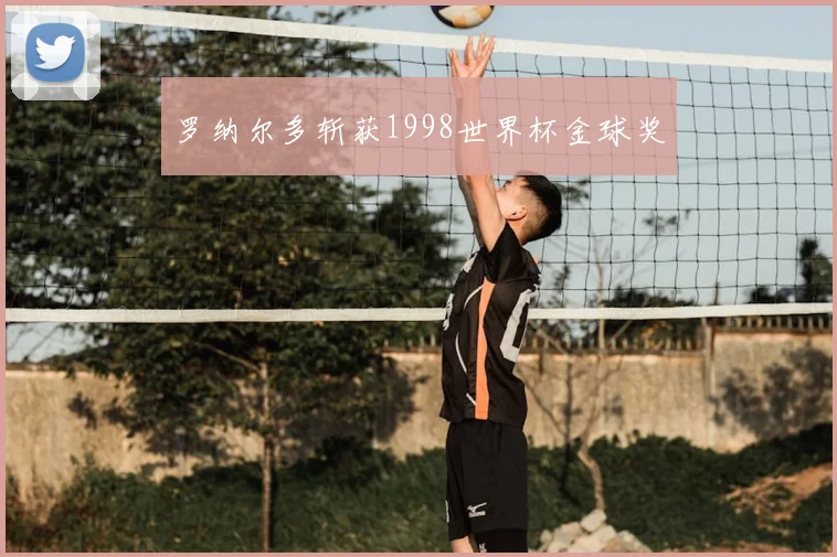 罗纳尔多斩获1998世界杯金球奖