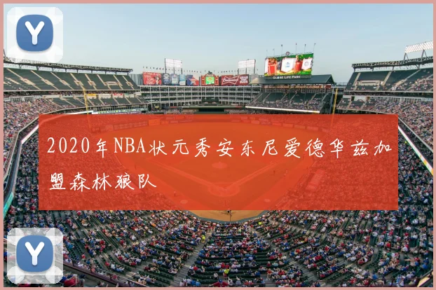 2020年NBA状元秀安东尼爱德华兹加盟森林狼队